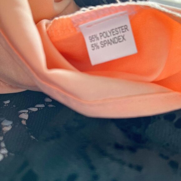 NWT DALIA MACPHEE BLACK LACE BELTED PENCIL DRESS STYLE D1719 - M - Picture 13 of 14